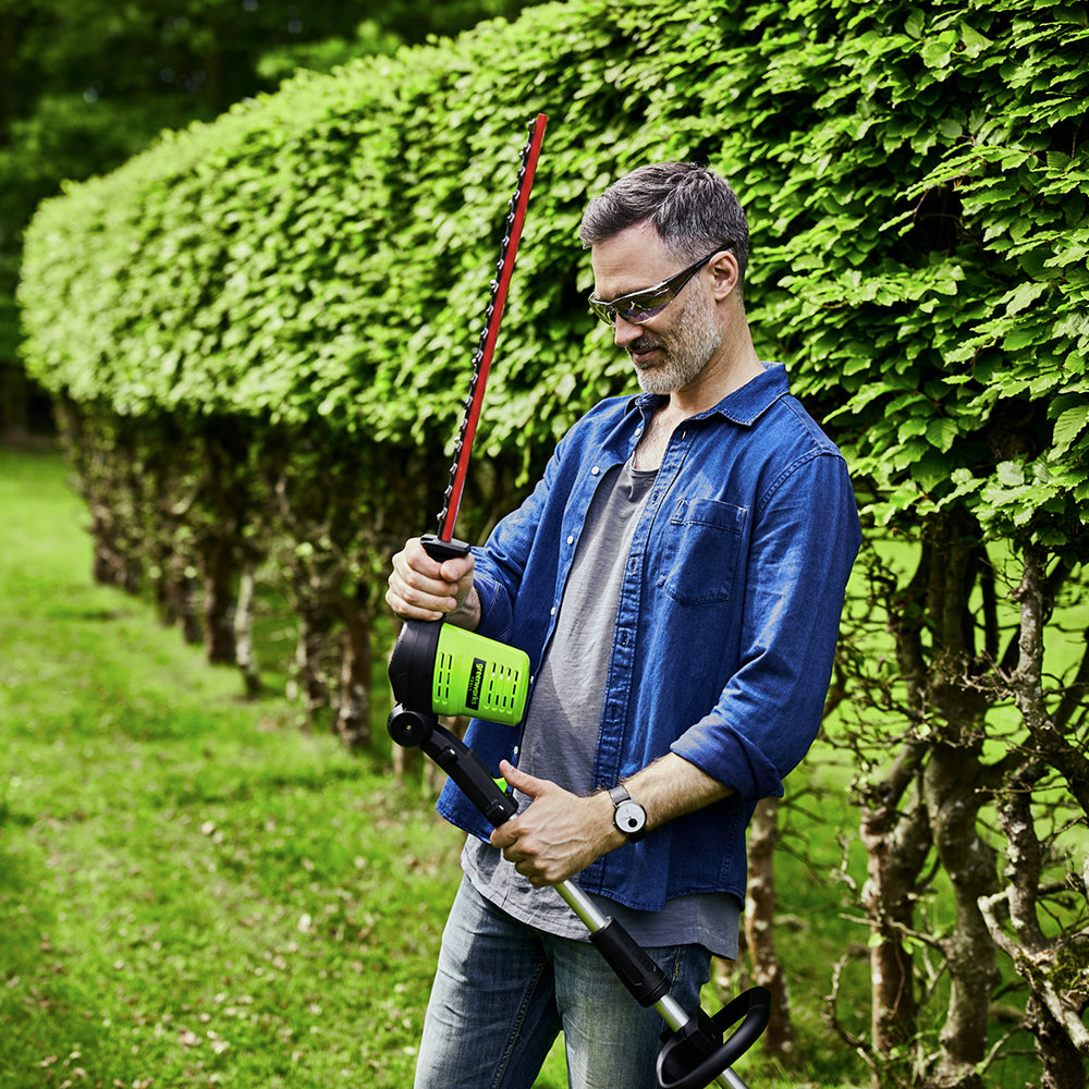 60V Taille-haies sur perche 51 cm Gen. 2