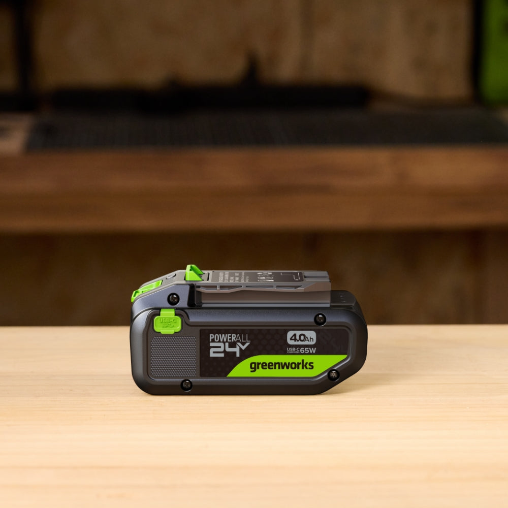 POWERALL 24V Kit de Démarrage Batterie USB-C 4Ah + Chargeur 65W