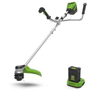 60V Débroussailleuse à guidon double 40cm - Batterie 4Ah