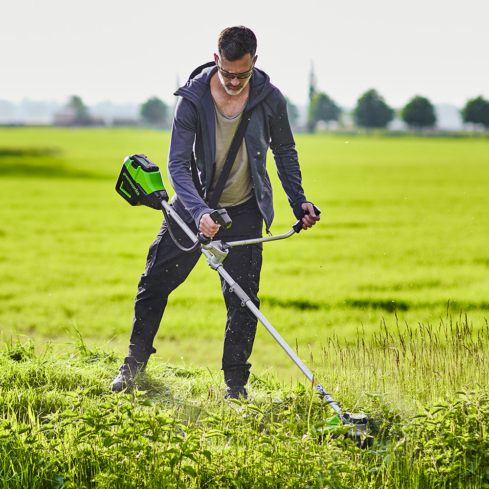 60V Débroussailleuse à guidon double 40cm - Sans batterie