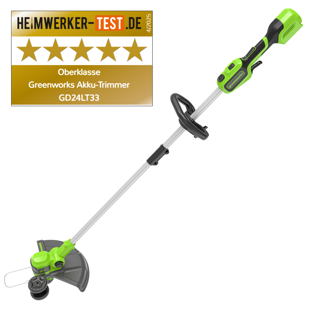 24V Coupe-bordure 33cm - Batterie 4Ah