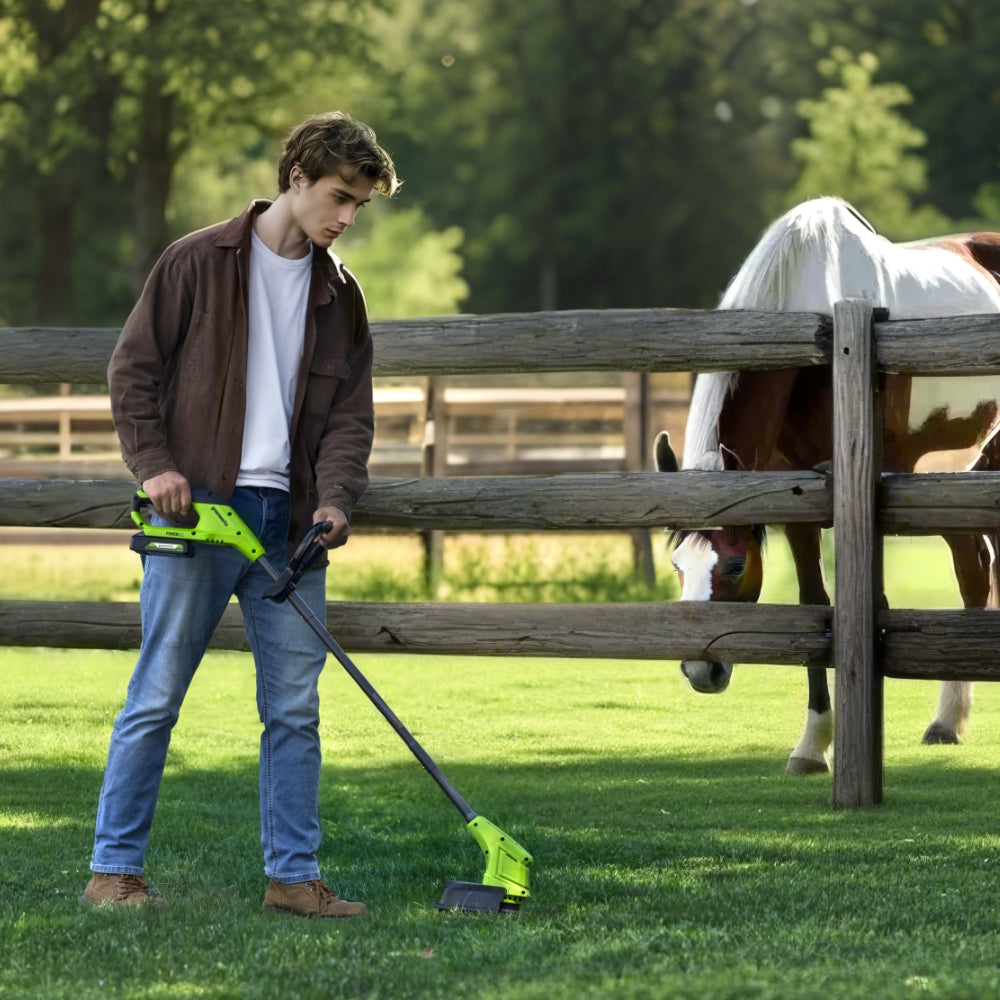 24V Tondeuse 33cm + Coupe-bordure 25cm