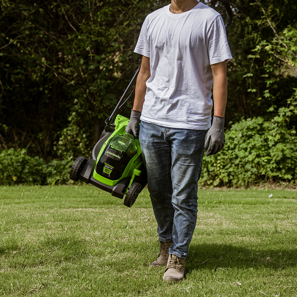 24V Tondeuse 33cm + Coupe-bordure 25cm