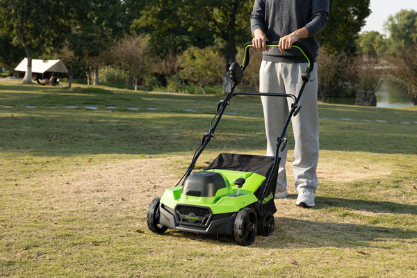 40V Déchaumeuse / Scarificateur 2-en-1 38cm - Sans batterie