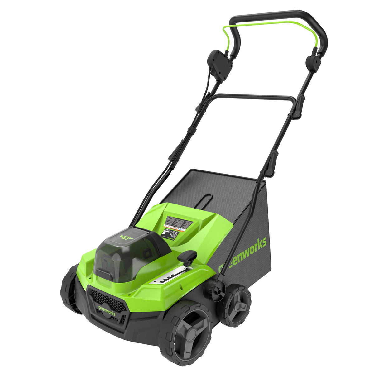 40V Déchaumeuse / Scarificateur 2-en-1 38cm - Sans batterie