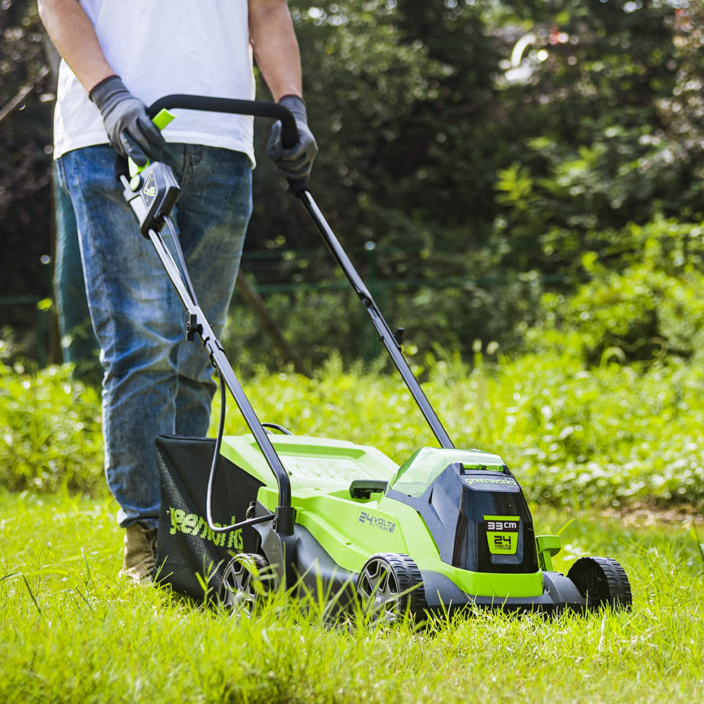 POWERALL 24V Tondeuse 33cm - Batterie 2Ah