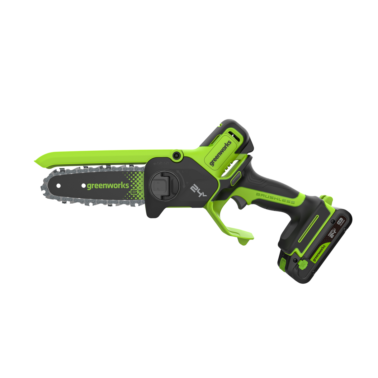 POWERALL 24V Mini Tronçonneuse 15cm Gen. II - Batterie 2Ah