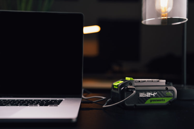 POWERALL 24V Kit de Démarrage Batterie USB-C 4Ah + Chargeur 65W