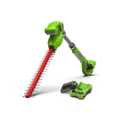24V Taille-haies sur perche 51cm - Batterie 2Ah