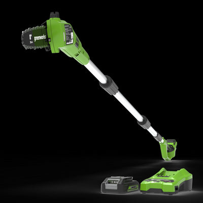 24V Elagueuse sur perche - Batterie 2Ah