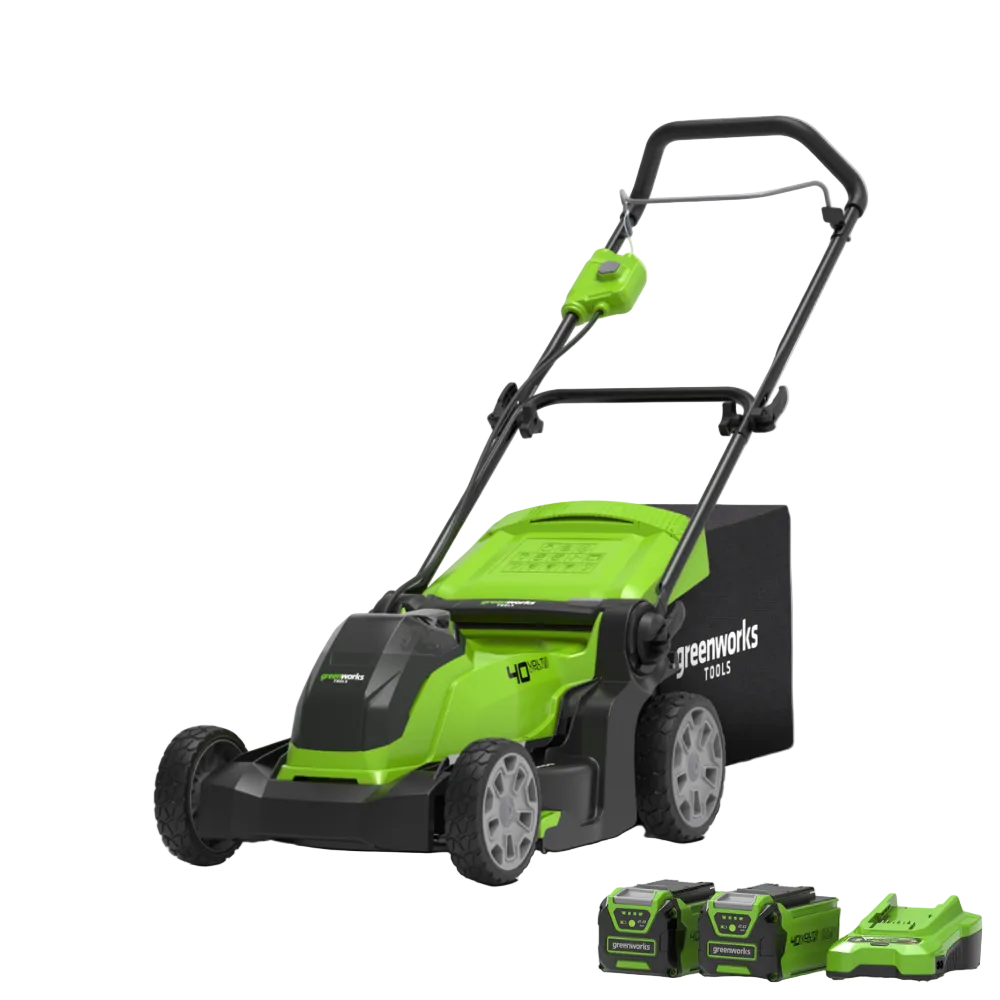 40V Tondeuse 41cm - 2x Batteries 2Ah
