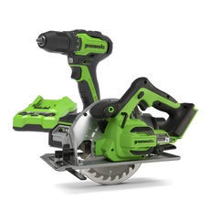 24V Perceuse + Scie circulaire Kit