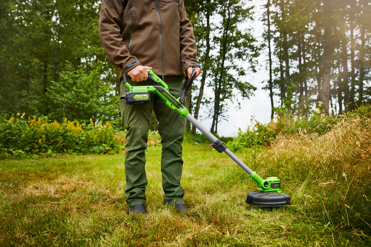 24V Coupe-bordure 33cm - Batterie 4Ah