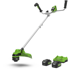 24V+24V Débroussailleuse à guidon double 38cm