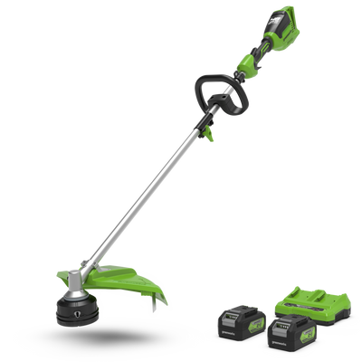 POWERALL 48V (24V x 2) Coupe-bordure 40cm - 2x Batteries 4Ah