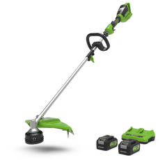 POWERALL 48V (24V x 2) Coupe-bordure 40cm - 2x Batteries 4Ah