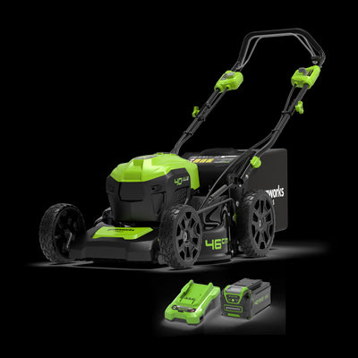 40V Tondeuse 46cm Autotractée - Batterie 4Ah