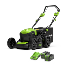 40V Tondeuse 46cm Autotractée - 2x Batteries 4Ah