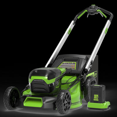 60V Tondeuse 46cm Autotractée - Batterie 4Ah