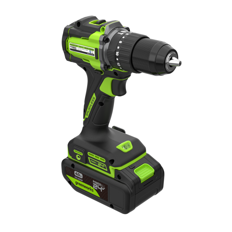 POWERALL 24V PRO Perceuse à percussion 60Nm - 2 Batteries