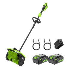 48V (24V x 2) Souffleuse à neige - 2x Batteries 4Ah