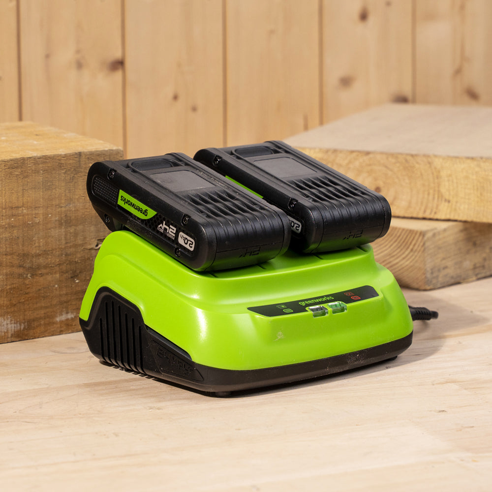 POWERALL 24V Chargeur double emplacement 8A
