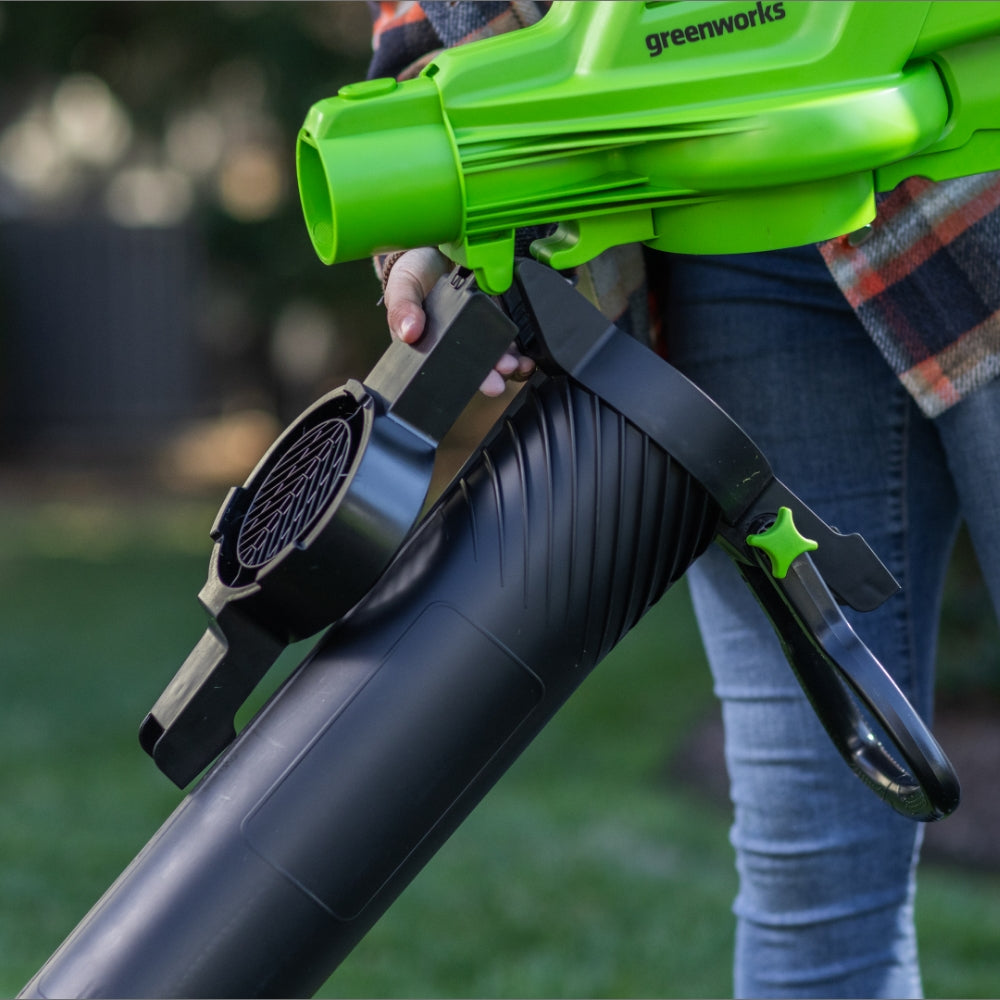 POWERALL 48V (24V x 2) Souffleur / Aspirateur à feuilles Gen. II - 2x Batteries 4Ah