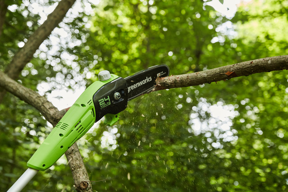 POWERALL 24V Élagueuse & taille-haie sur perche Gen. II - Sans batterie