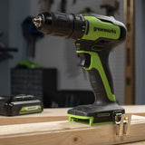 POWERALL 24V Perceuse 35Nm - Batterie 2Ah