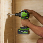 24V Perceuse à percussion 90Nm – Batterie 4Ah