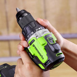 POWERALL 24V PRO Perceuse à percussion 90Nm - Batterie 4Ah