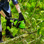 POWERALL 48V (24V x 2) Tronçonneuse 36cm - 2x Batteries 4Ah