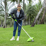 POWERALL 48V (24V x 2) Coupe-bordure 40cm - Sans batterie