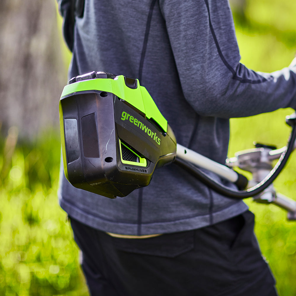 Débroussailleuse 60V avec poignées de vélo GD60CB - Greenworks