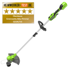 24V Coupe-bordure 33cm - Batterie 4Ah