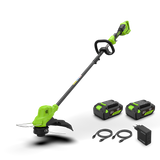 POWERALL 48V (24V x 2) Coupe-bordure 38cm - 2x Batteries 4Ah