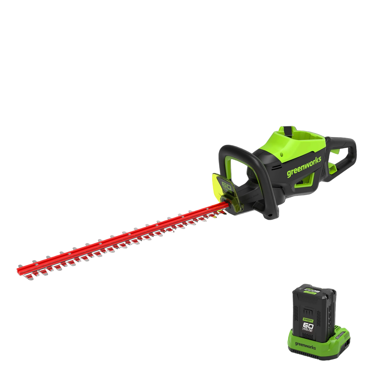 60V Hedge Trimmer 66cm - 2Ah Battery