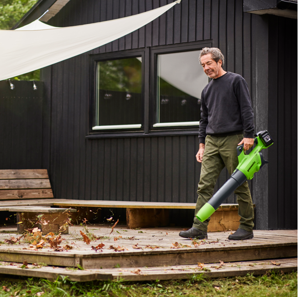 POWERALL 48V (24V x 2) Souffleur 217 km/h - 2x Batteries 2Ah