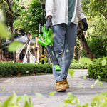 POWERALL 48V (24V x 2) Souffleur / Aspirateur à feuilles 322 km/h