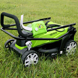 40V Tondeuse 35cm - 2x Batteries 2Ah