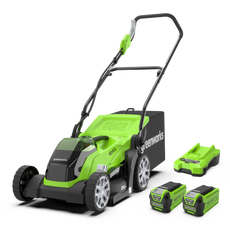 40V Tondeuse 35cm - 2x Batteries 2Ah