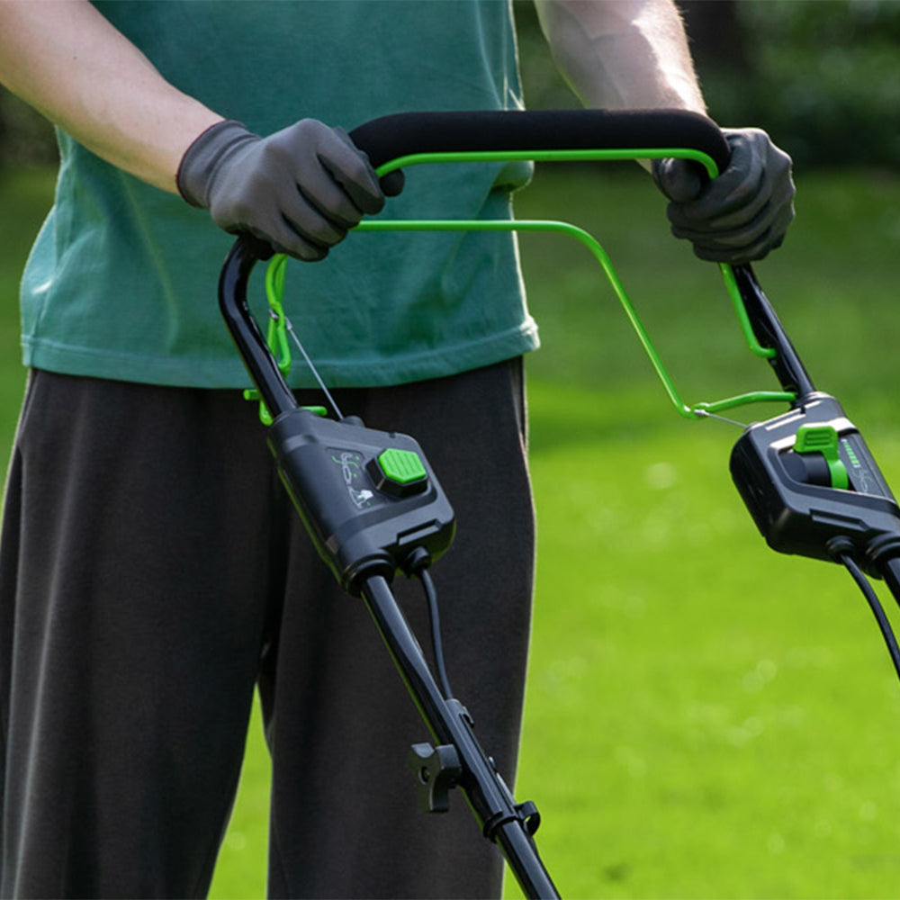 POWERALL 48V (24V x 2) Tondeuse Autotractée 46cm - 2x Batteries 4Ah