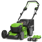 POWERALL 48V (24V x 2) Tondeuse Autotractée 46cm - 2x Batteries 4Ah