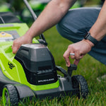 POWERALL 48V (24V x 2) Tondeuse 36cm - 2x Batteries 4Ah