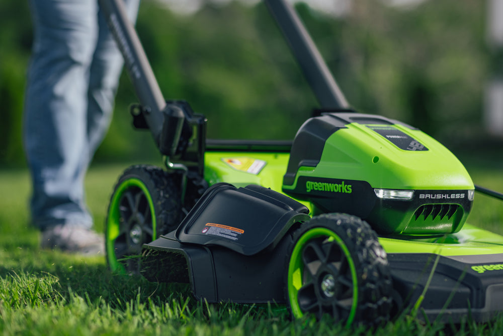 POWERALL 48V (24V x 2) Tondeuse 51cm Autotractée - 2x Batteries 6Ah
