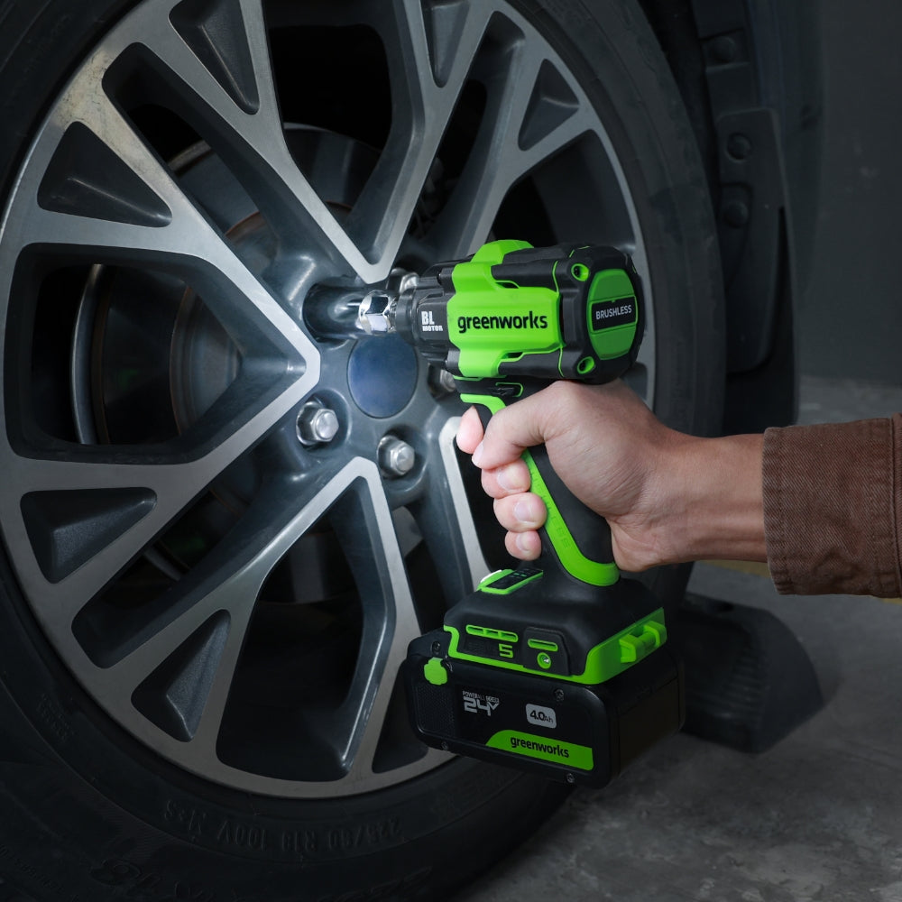 24V Clé à chocs 400Nm - Sans batterie