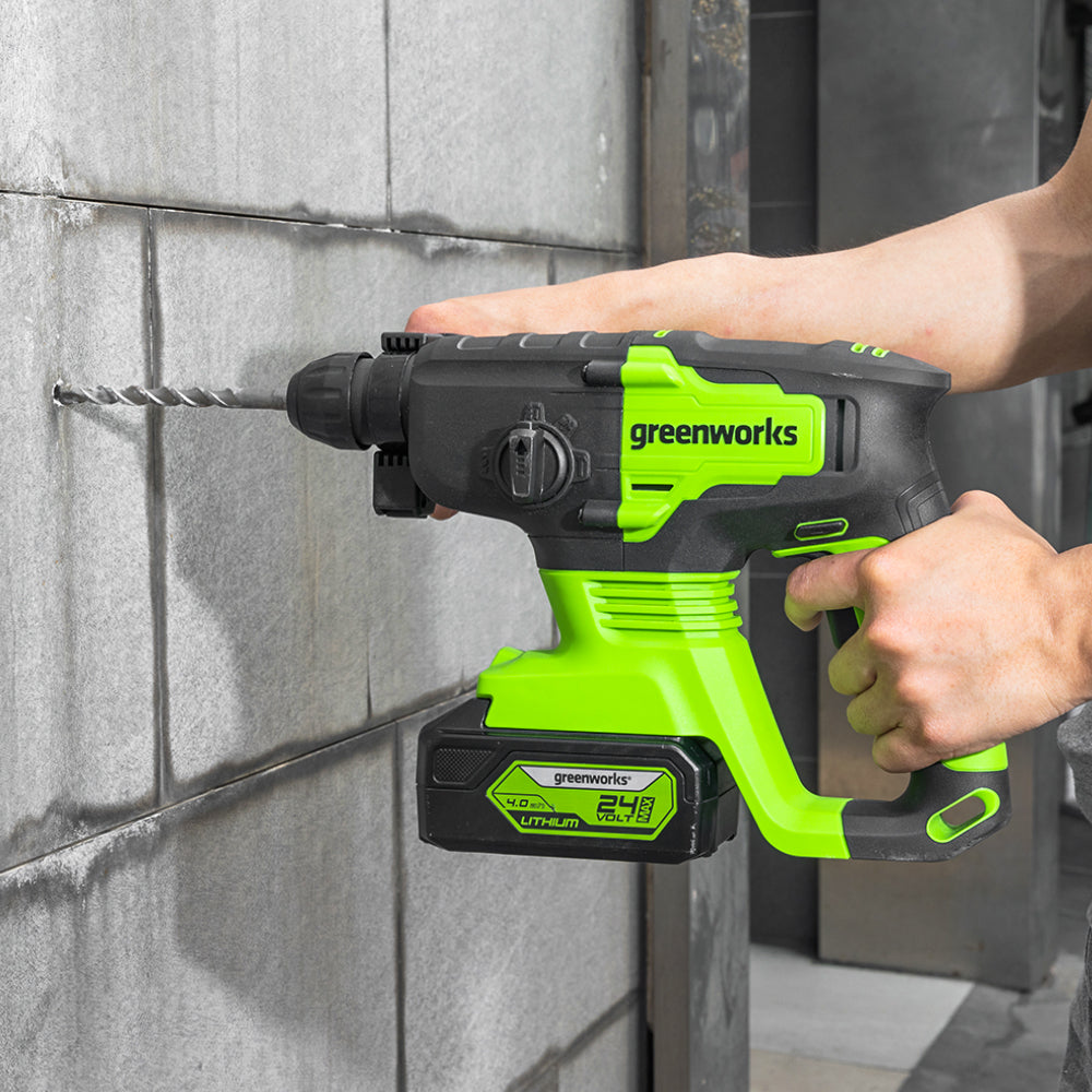 POWERALL 24V Visseuse à percussion + Marteau perforateur Kit