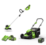 40V Kit combo Tondeuse 46 cm + Coupe-bordure 30cm
