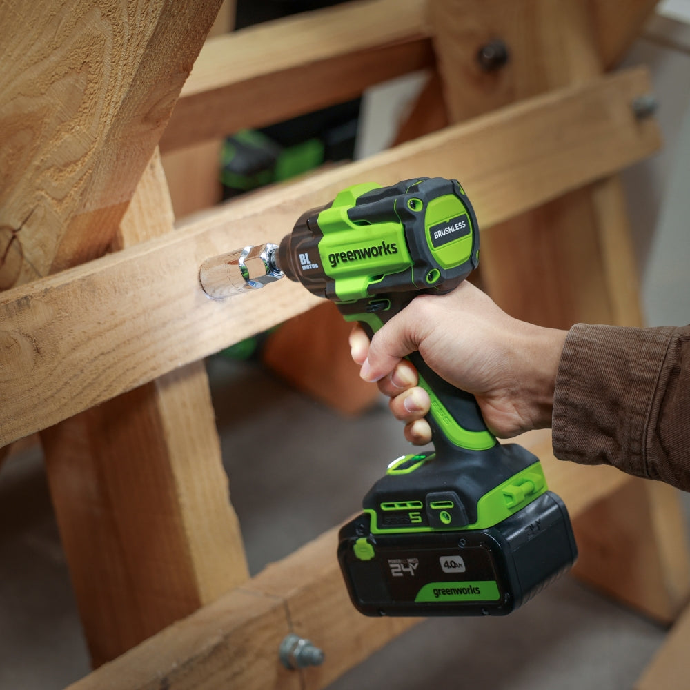 24V Clé à chocs 400Nm - Sans batterie