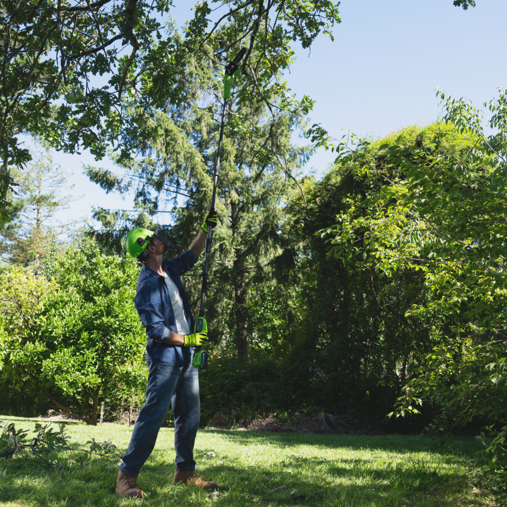 POWERALL 24V Elagueuse sur perche 20cm Gen. II - Batterie 2Ah